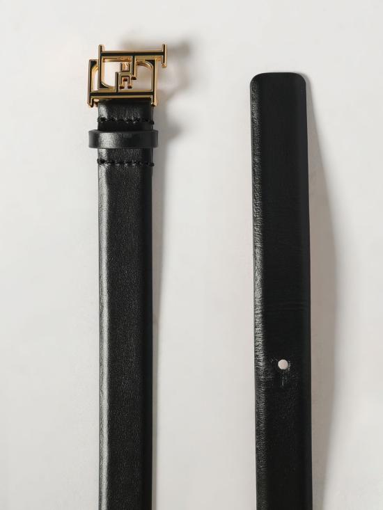 26SS 엘리자베타프랜치 레귤러 벨트 CT92S61E2 110 Black - ELISABETTA FRANCHI