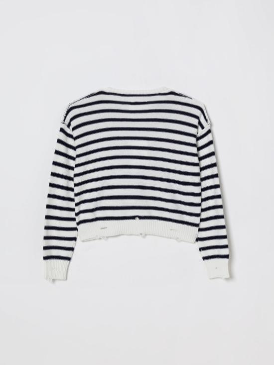 26SS [키즈] MM6 메종마르지엘라 풀오버 M60988MM07U M6C50 White - MM6 MAISON MARGIELA