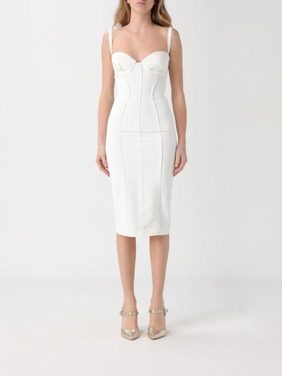 26SS 엘리자베타프랜치 롱 원피스 AB91861E2 360 Ivory