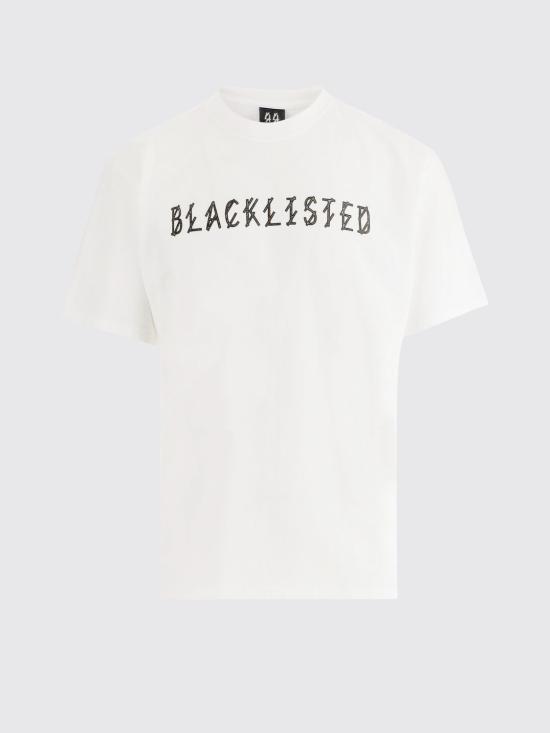 26SS 44레이블 반팔 티셔츠 B0030556FA706 P760 White - 44 LABEL