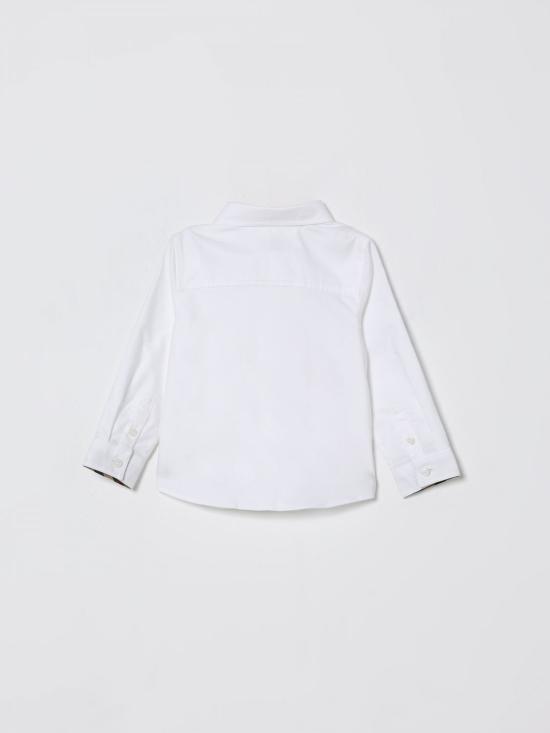 26SS [키즈] 버버리 셔츠 8121251 A1464 White - BURBERRY