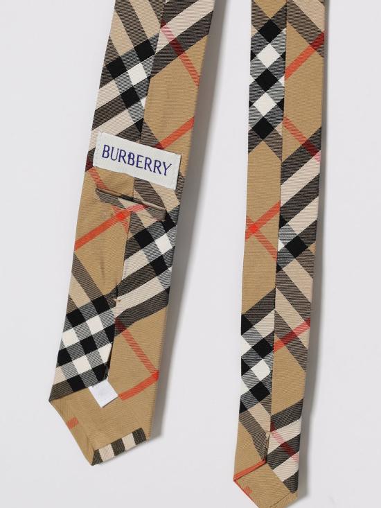 26SS [키즈] 버버리 넥타이 8117408 B9368 Beige - BURBERRY