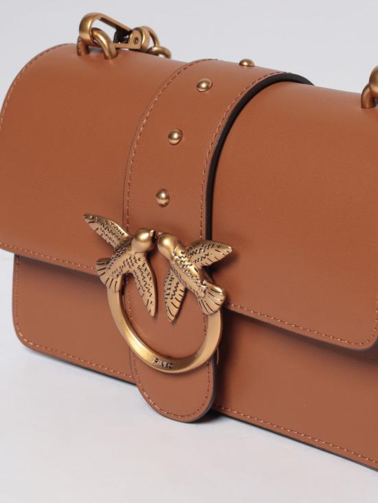 26SS 핑코 토트백 105856A0F1 L17Q Brown - PINKO