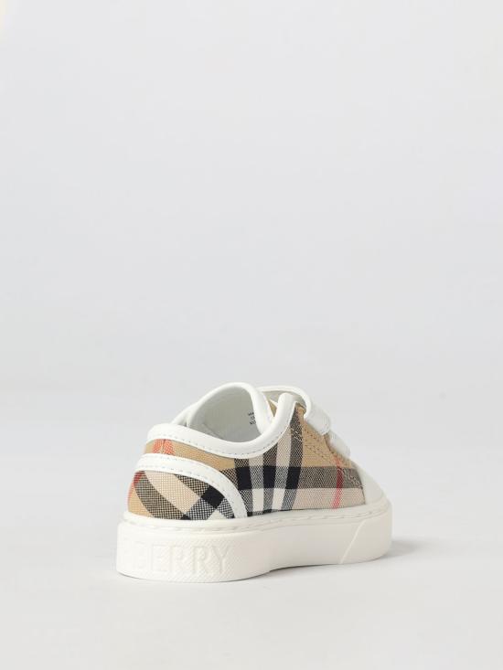 26SS [키즈] 버버리 스니커즈 8118360 B9368 Beige - BURBERRY