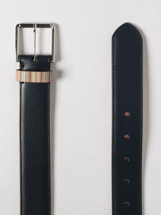 26SS 폴 스미스 가죽 벨트 M1A4950AMULKB 48 Blue - PAUL SMITH