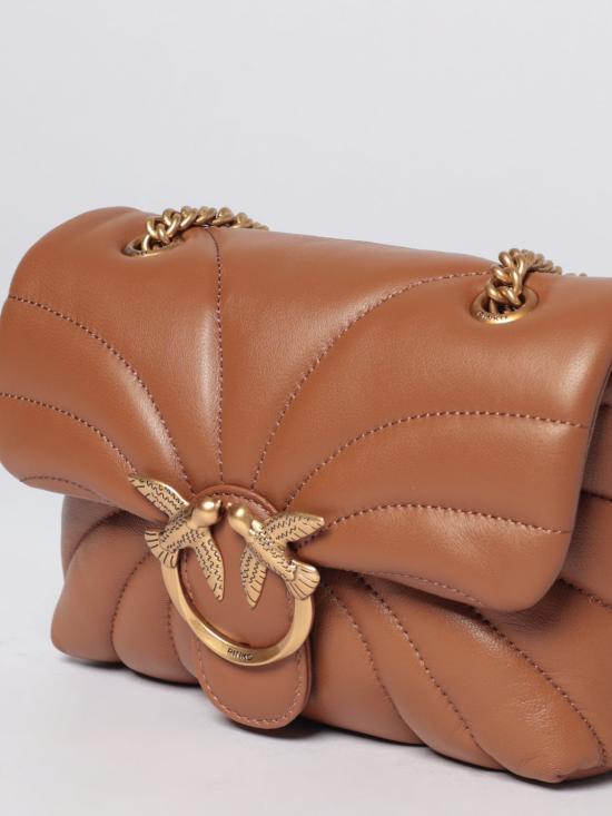 26SS 핑코 토트백 100039A1EX L17Q Brown - PINKO