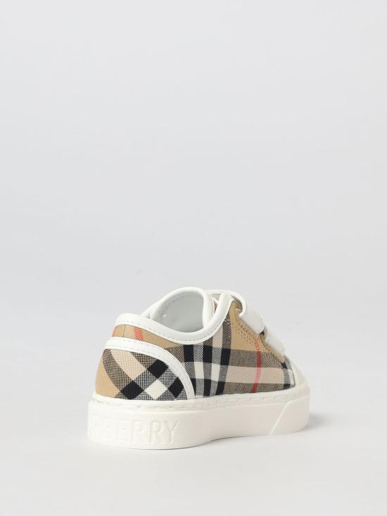 26SS [키즈] 버버리 스니커즈 8117797 B9368 Beige - BURBERRY