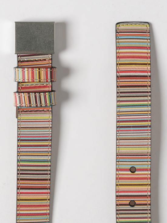 26SS 폴 스미스 가죽 벨트 M1A8000NMULEA 92 Multicolor - PAUL SMITH