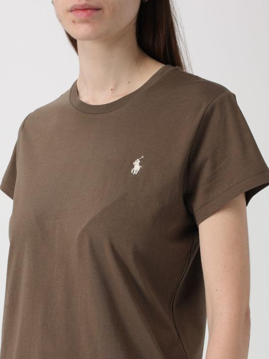 26SS 폴로 랄프로렌 반팔 티셔츠 211B14605 011 Brown - POLO RALPH LAUREN