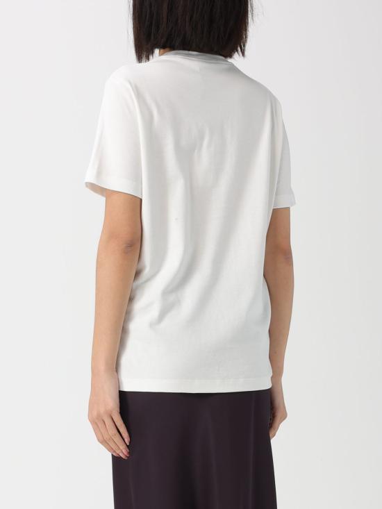 26SS 엘리자베타프랜치 반팔 티셔츠 MA68P61E2 270 White - ELISABETTA FRANCHI