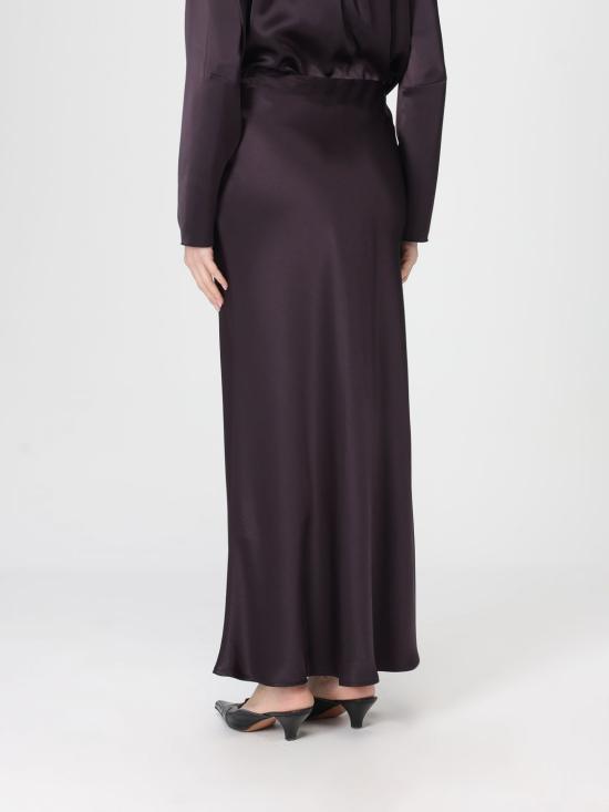 26SS 리비아나 콘티 롱 스커트 F6SS78 W18 0 Brown - LIVIANA CONTI