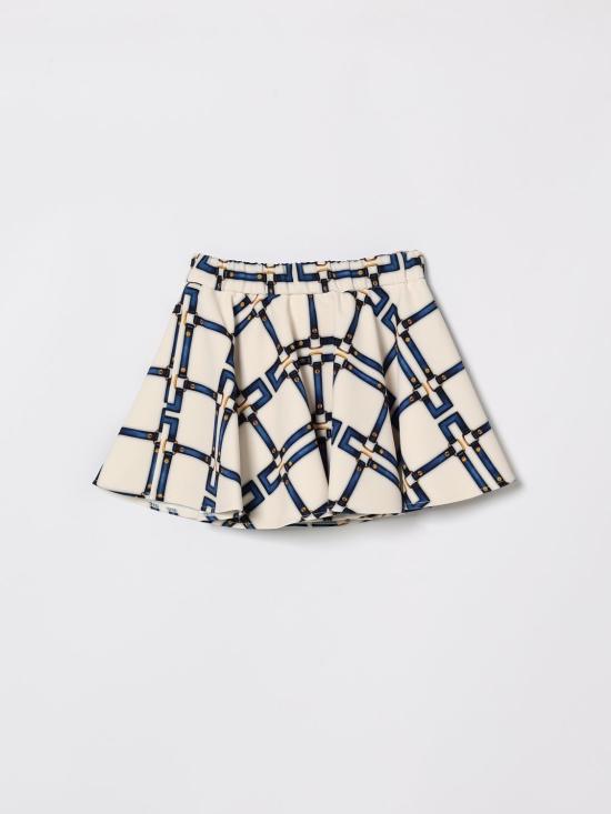 26SS [키즈] 엘리자베타프랜치 스커트 EGGO055GAE01 0072 Butter - ELISABETTA FRANCHI