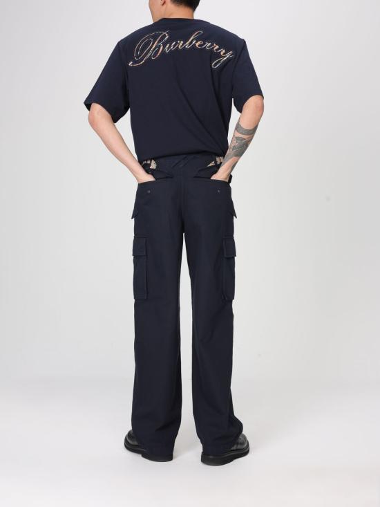 26SS 버버리 반팔 티셔츠 8119055 Blue - BURBERRY