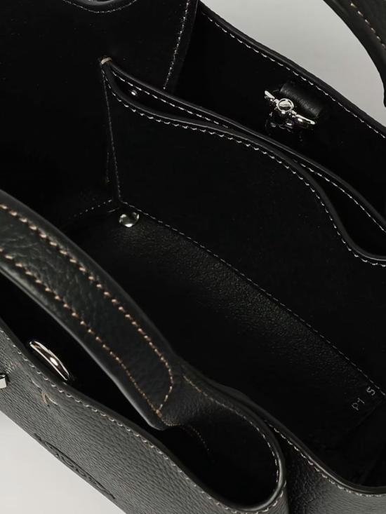 26SS 토즈 마이크로 토트백 XBWAPAFL000QRI B999 Black - TODS