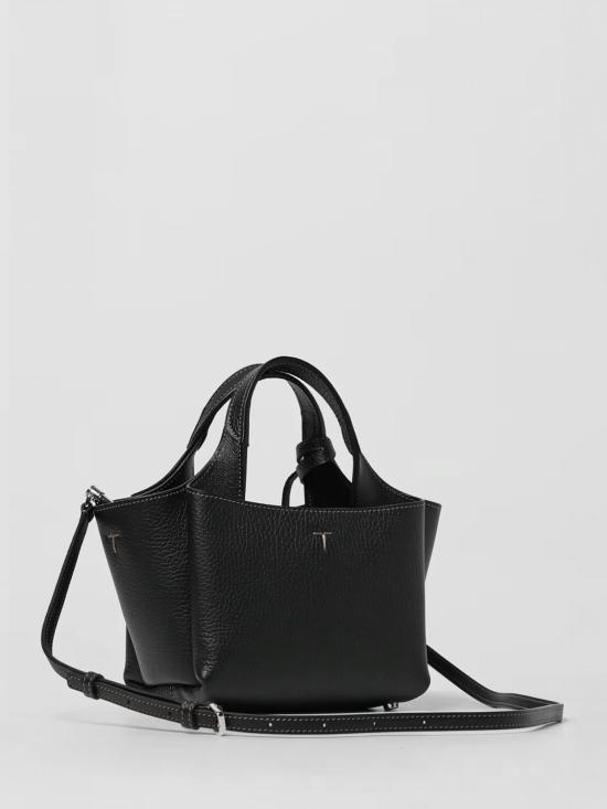 26SS 토즈 마이크로 토트백 XBWAPAFL000QRI B999 Black - TODS