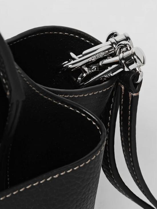 26SS 토즈 마이크로 토트백 XBWAPAFL000QRI B999 Black - TODS