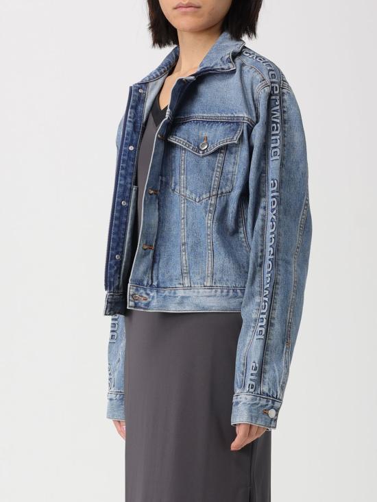 26SS 알렉산더 왕 데님 자켓 4DC1262952 458C Gnawed Blue - ALEXANDER WANG