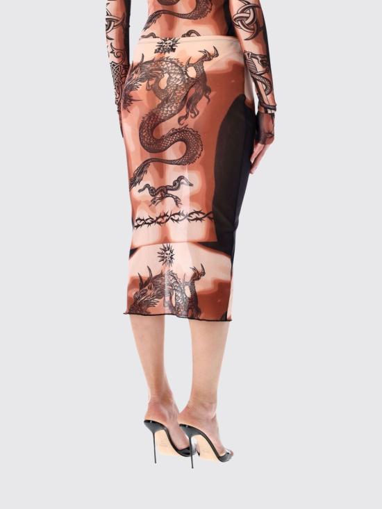 26SS 장 폴 고티에 롱 스커트 SK044M026P 636000 Multicolor - JEAN PAUL GAULTIER