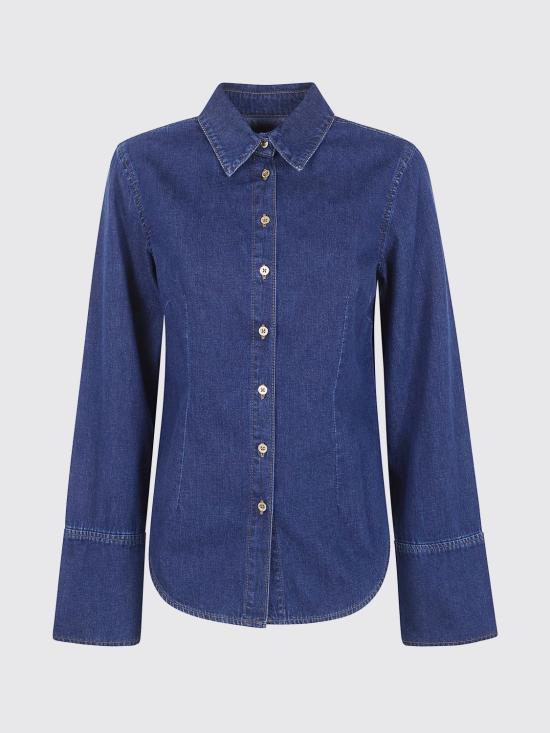 26SS 세븐포올맨카인드 셔츠 7U5D0D16 U71ZI Blue - 7 FOR ALL MANKIND