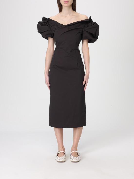 26SS 리비아나 콘티 롱 원피스 F6SK37 W18 0 Brown