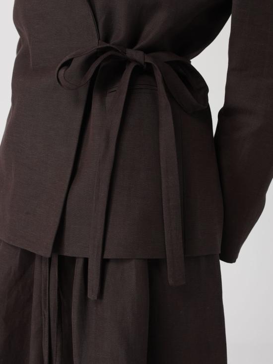 26SS 리비아나 콘티 자켓 F6SL87 W18 0 Brown - LIVIANA CONTI