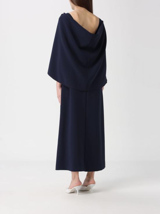 26SS 리비아나 콘티 롱 원피스 F6SV68 N08 0 Blue - LIVIANA CONTI