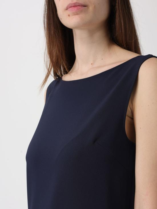 26SS 리비아나 콘티 롱 원피스 F6SV68 N08 0 Blue - LIVIANA CONTI