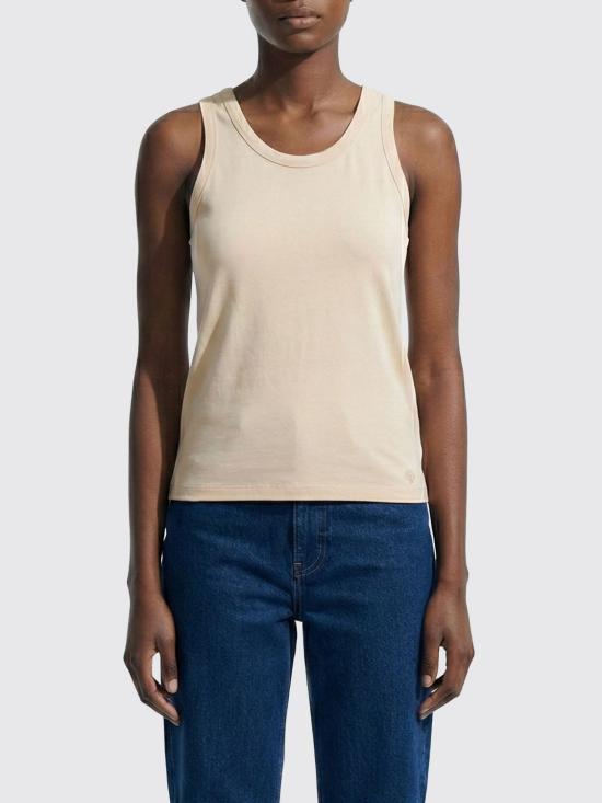 26SS 루루 드 세종 민소매 티셔츠 POSOLDS CREAMROSE Pink