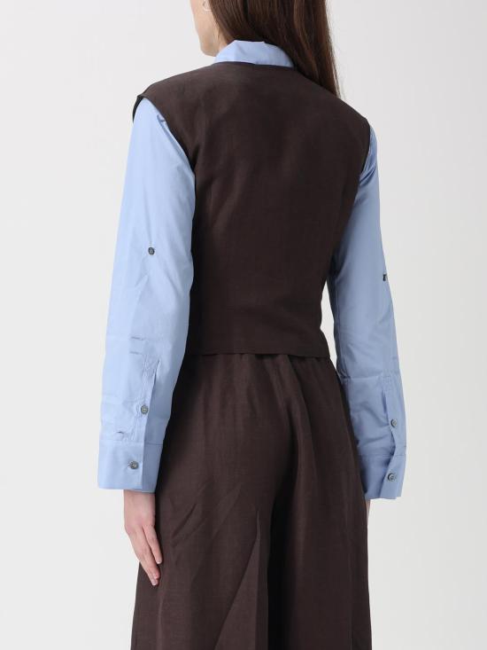 26SS 리비아나 콘티 베스트 F6SL90 W18 0 Brown - LIVIANA CONTI