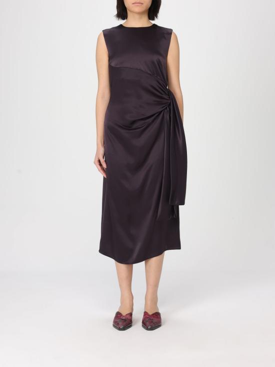 26SS 리비아나 콘티 롱 원피스 F6SS70 W18 0 Brown