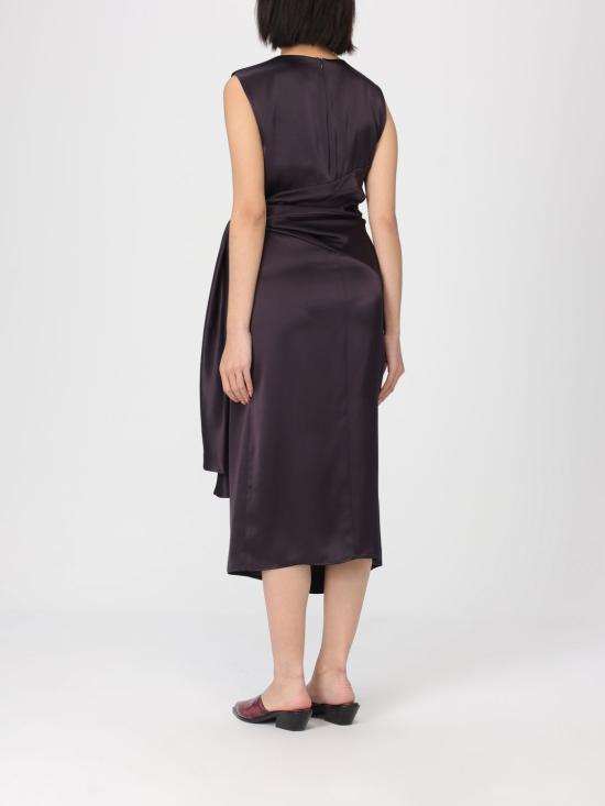 26SS 리비아나 콘티 롱 원피스 F6SS70 W18 0 Brown - LIVIANA CONTI