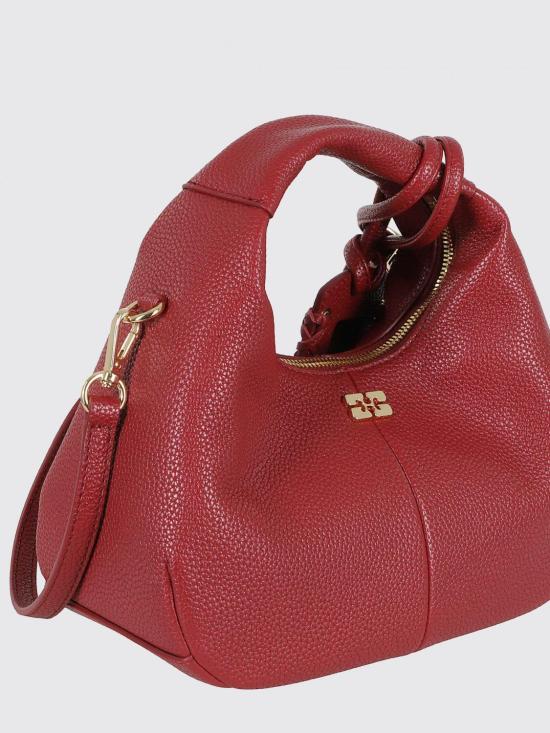 26SS 가니 그레인드 미니 호보백 B2070141 09F Red - GANNI