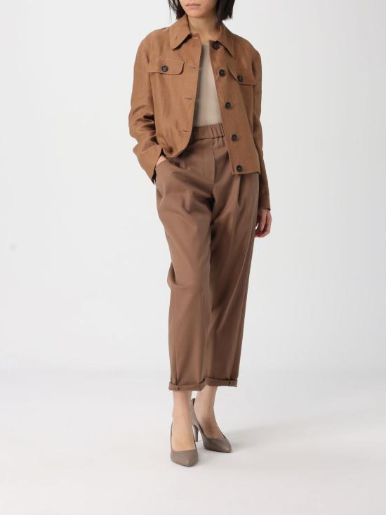 26SS 브루넬로 쿠치넬리 트레이닝/조거 팬츠 MA126P8417 C9311 Leather - BRUNELLO CUCINELLI