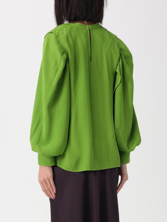 26SS 엘리자베타프랜치 긴팔 티셔츠 CA12961E2 EV3 Green - ELISABETTA FRANCHI