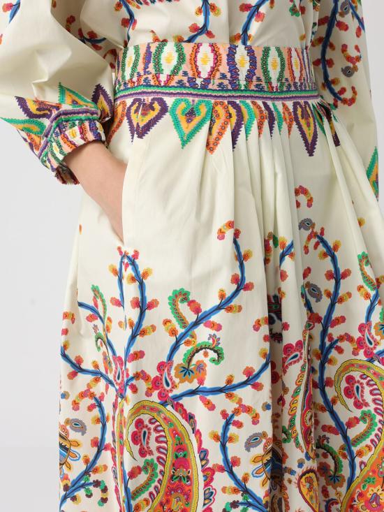 26SS 에트로 롱 스커트 WRFA011299SP5 I0X0800 White - ETRO