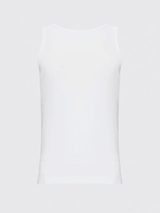 26SS 44레이블 반팔 티셔츠 B0030579FA584 P732 White - 44 LABEL