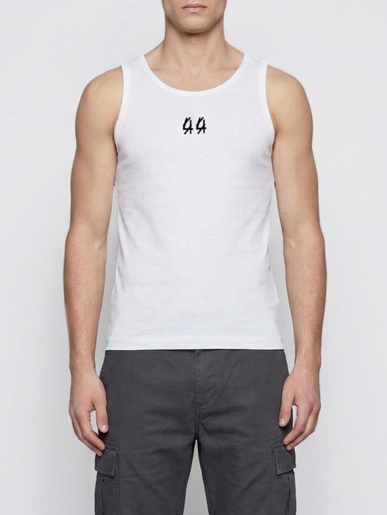 26SS 44레이블 반팔 티셔츠 B0030579FA584 P732 White