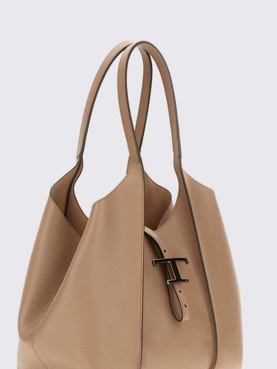 26SS 토즈 T 타임리스 쇼퍼 백 스몰 XBWTSBA0200XSO C428 Beige - TODS