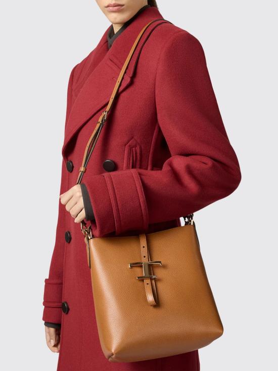 26SS 토즈 T 타임리스 버킷 백 미니 XBWTSEK0100XSO S410 Brown - TODS