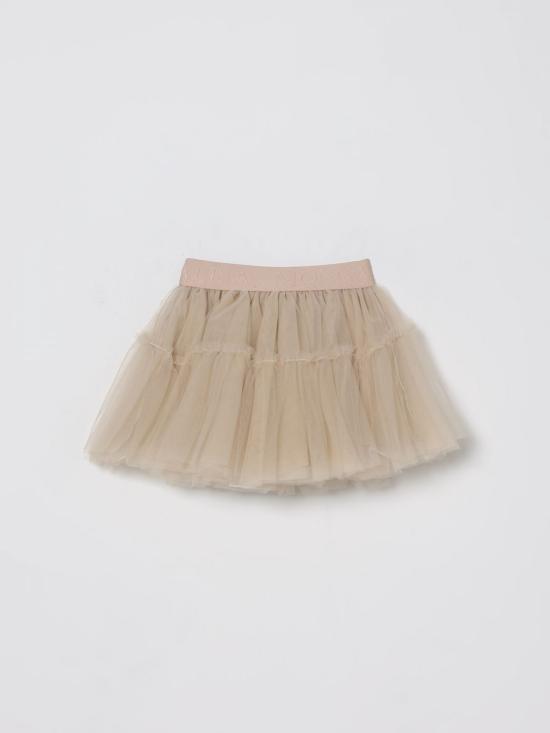 26SS [키즈] 모나리자 스커트 17GGONT9945 0003 Beige - MONNALISA