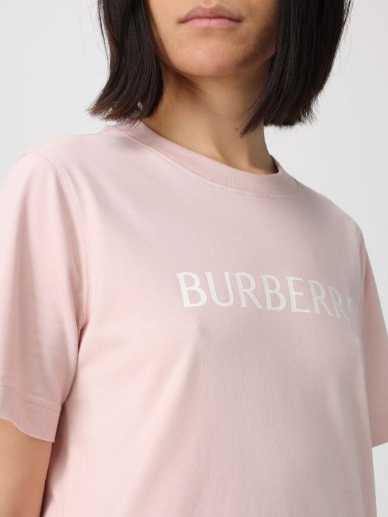 26SS 버버리 로고 코튼 티셔츠 8118976 Lilac - BURBERRY