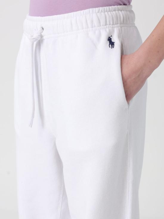 26SS 폴로 랄프로렌 트레이닝/조거 팬츠 211971694 002 White - POLO RALPH LAUREN