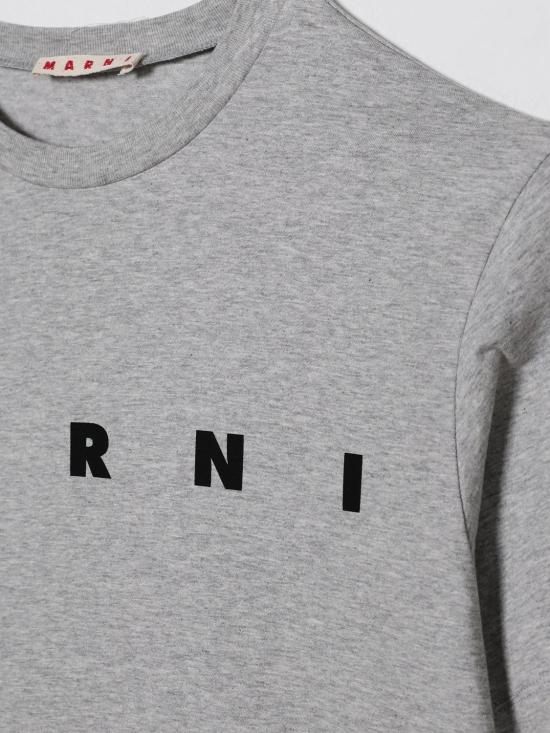 26SS [키즈] 마르니 티셔츠 M002MVM00RF 0M903 Grey - MARNI