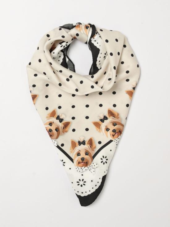 26SS [키즈] 모나리자 스카프 19G0267766 5003 Beige - MONNALISA