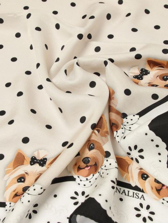 26SS [키즈] 모나리자 스카프 19G0267766 5003 Beige - MONNALISA