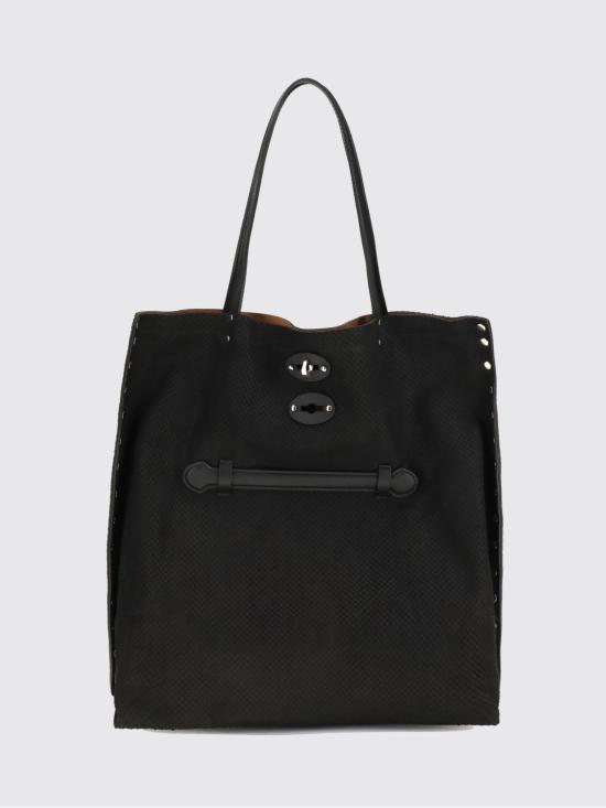 26SS 자넬라토 숄더백 0687902200000MEDIUM Z0001 Black