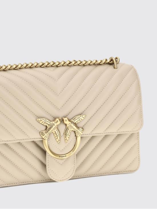 26SS 핑코 크로스백 100941A0GK C50Q Beige - PINKO