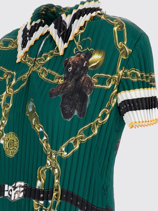 26SS 아크네 스튜디오 폴로 티셔츠 AC0786 AB8 Green - ACNE STUDIOS