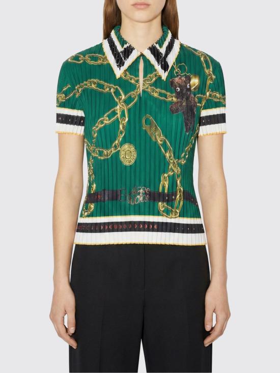 26SS 아크네 스튜디오 폴로 티셔츠 AC0786 AB8 Green