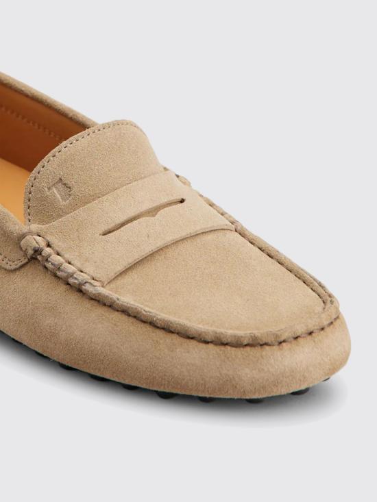 26SS 토즈 고미노 스웨이드 드라이빙 슈즈 XXW22L00010RE0 S812 Nude - TODS